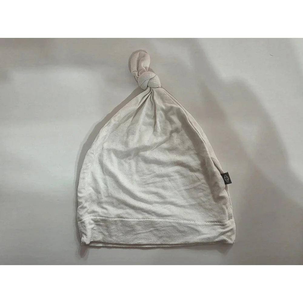 Kyte Baby Knotted Hats Set of 3 Black White Pink Newborn